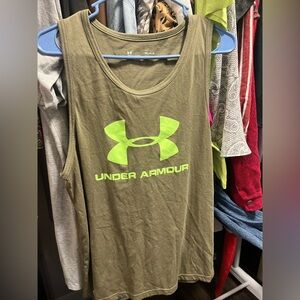 Under Armour Olive Green T-Shirt